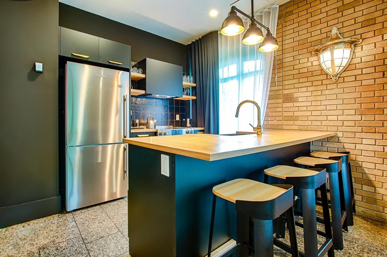 Ferienwohnung Les Lofts De La Gare - Par Les Lofts Vieux-Quebec Exterior foto