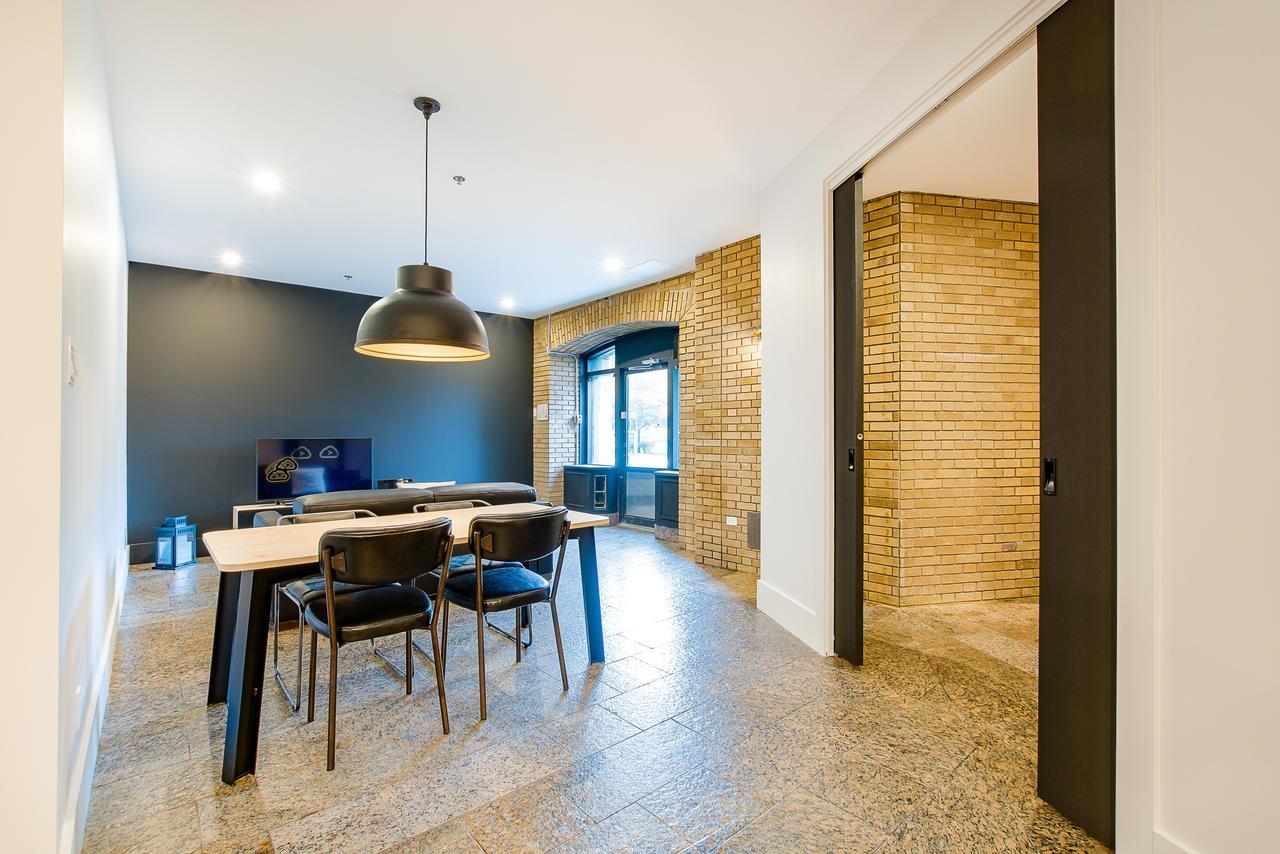 Ferienwohnung Les Lofts De La Gare - Par Les Lofts Vieux-Quebec Exterior foto